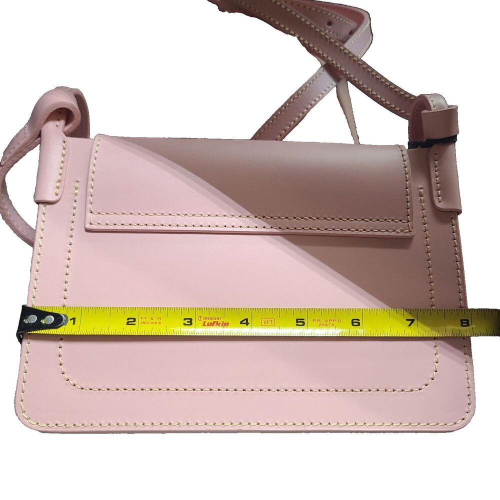 Disney Parks Dooney & Burke bag purse crossbody Pink Leather Minnie Mouse new - Picture 9 of 11